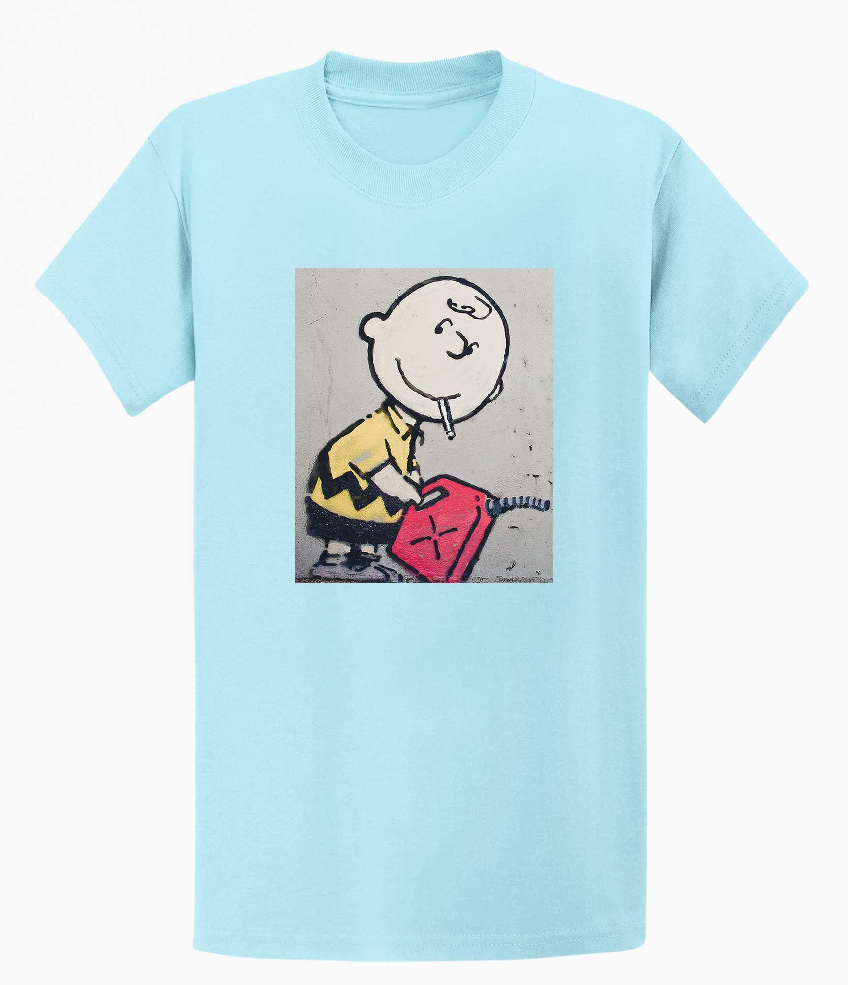 Image of Banksy Unisex T-shirt  - Charlie Brown Banksy-Apparel